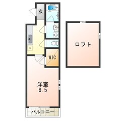 中百舌鳥駅 徒歩10分 2階の物件間取画像